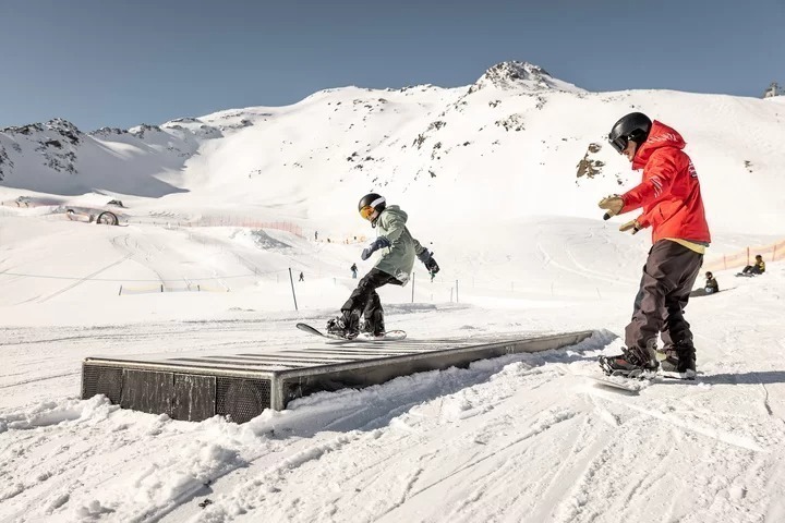 Snowboardles voor kinderen van 8 tot 15 jaar